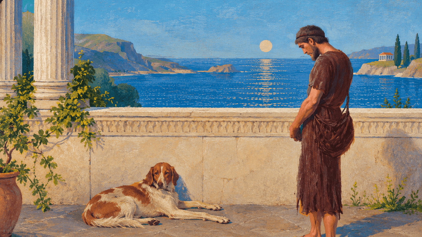 The Wanderer and the Faithful Shore
