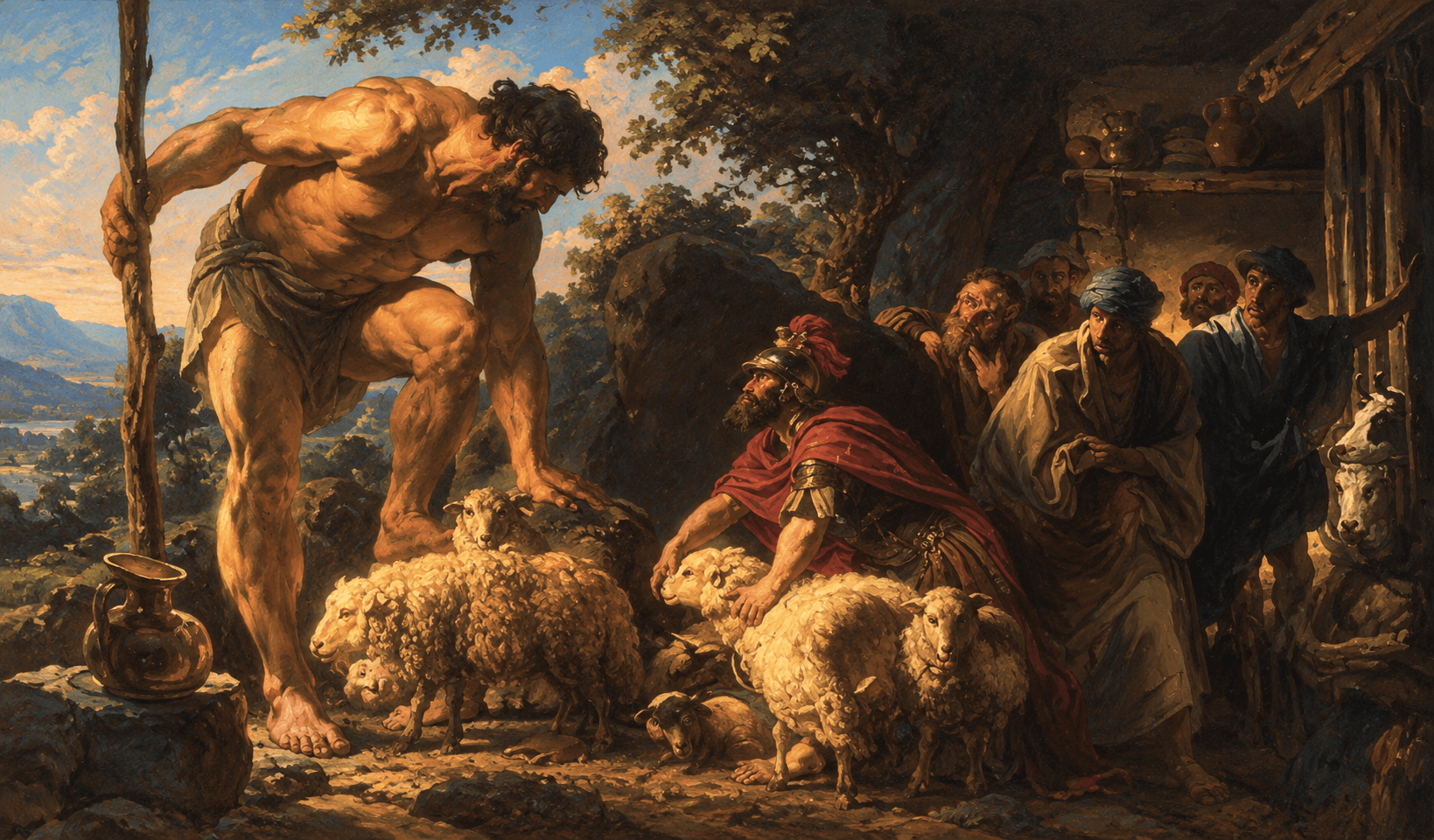 The Shepherds of the Golden Evening